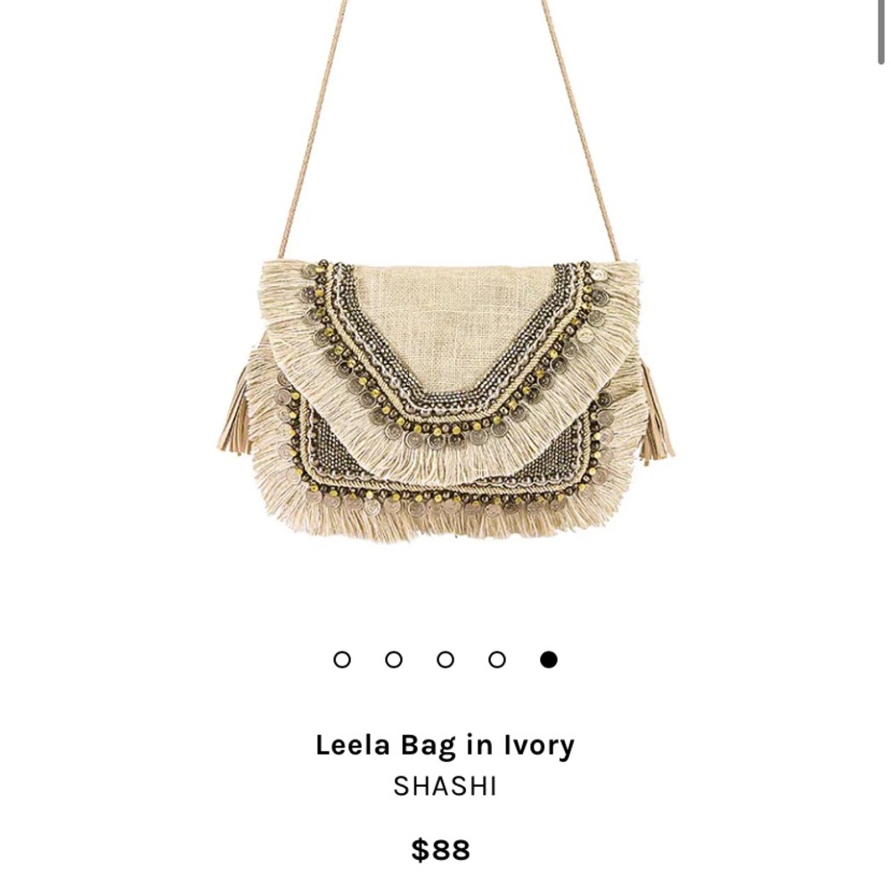 NWT Shashi Leela Clutch